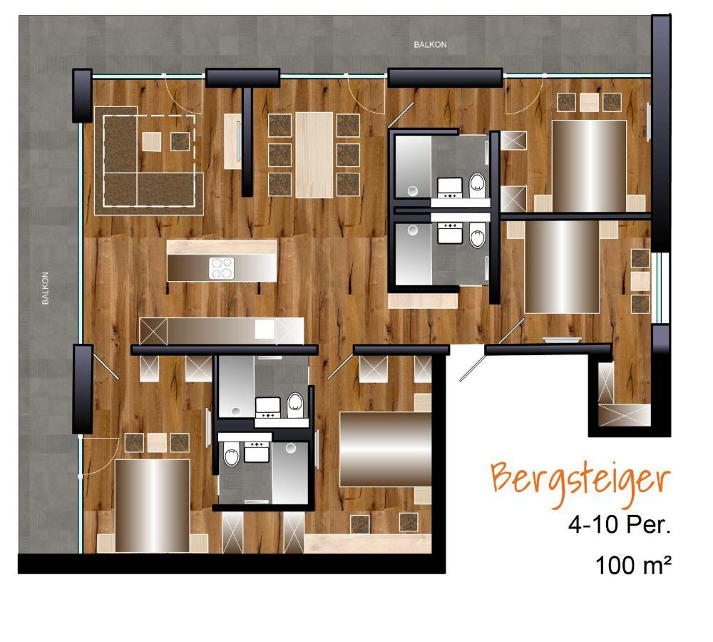 CIllas Appartements Kappl  Εξωτερικό φωτογραφία