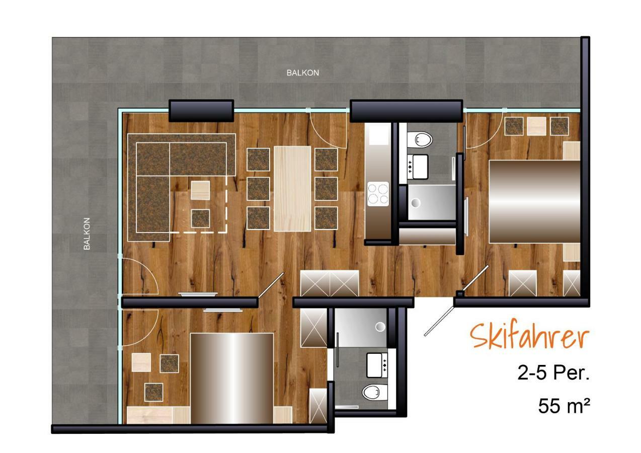 CIllas Appartements Kappl  Εξωτερικό φωτογραφία